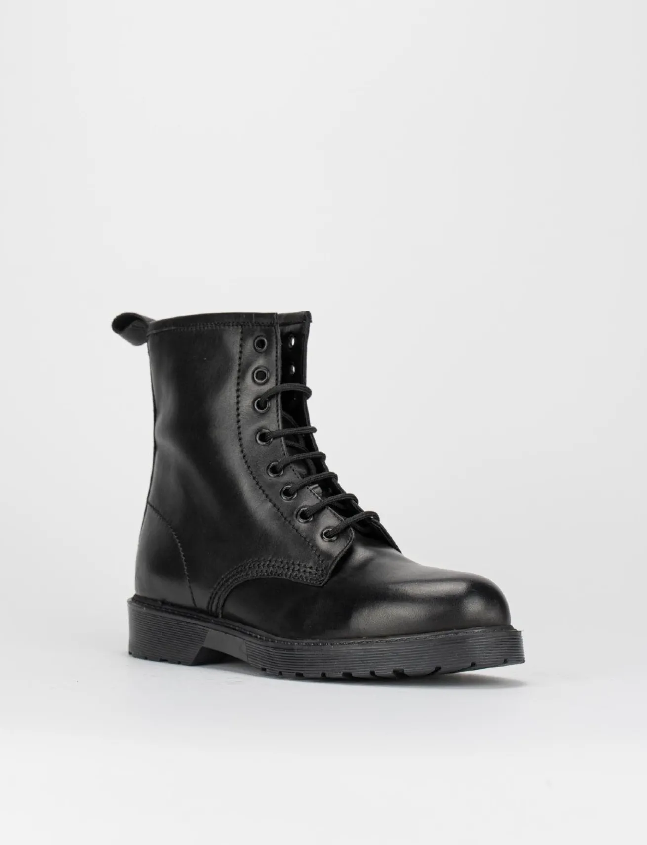 Anfibio tacco 2 cm nero