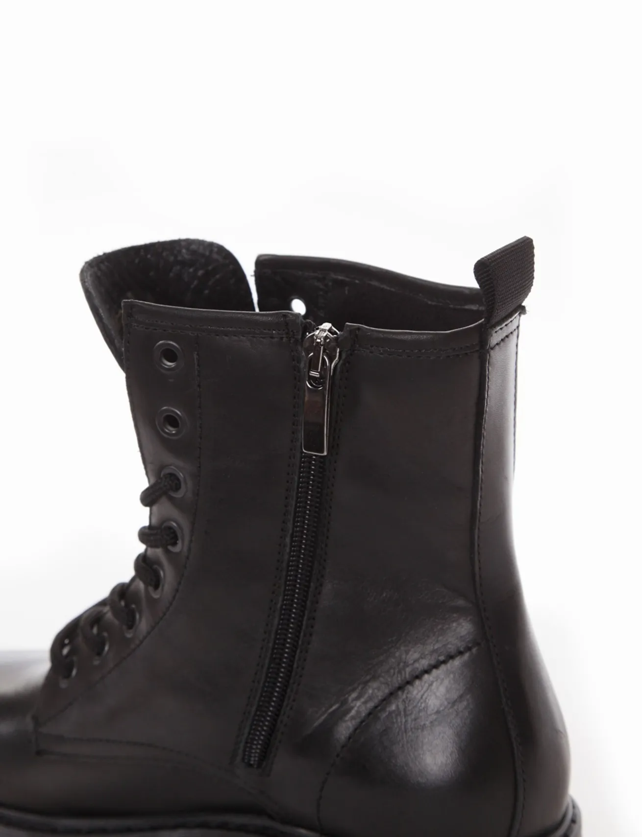 anfibio tacco 2 cm nero