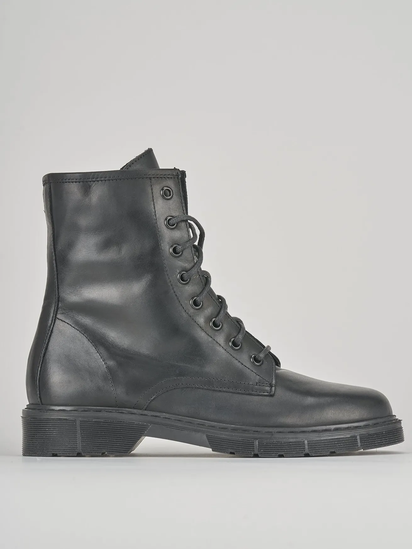 anfibio tacco 2 cm nero