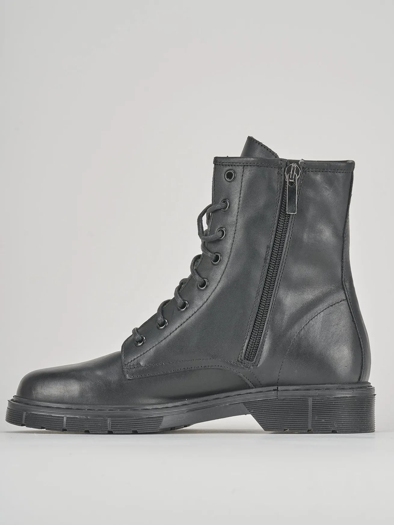 anfibio tacco 2 cm nero