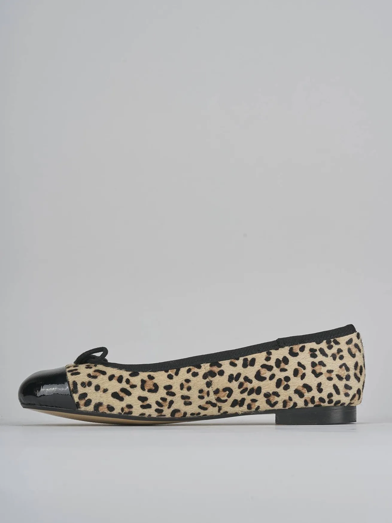 Ballerine tacco 1cm cavallino multicolor