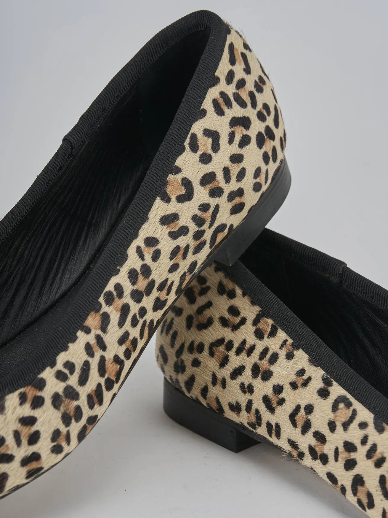 Ballerine tacco 1cm cavallino multicolor