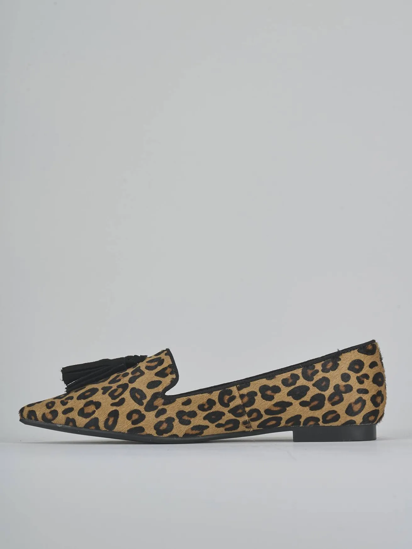 Ballerine tacco 1cm cavallino multicolor