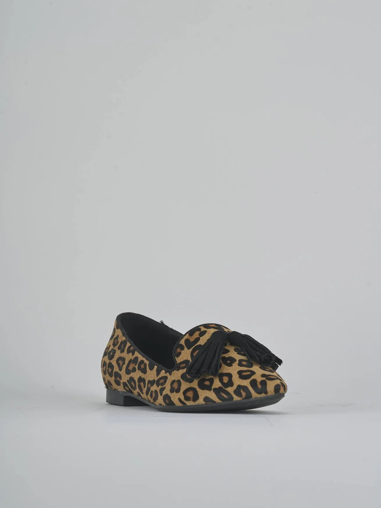 Ballerine tacco 1cm cavallino multicolor