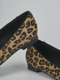 Ballerine tacco 1cm cavallino multicolor