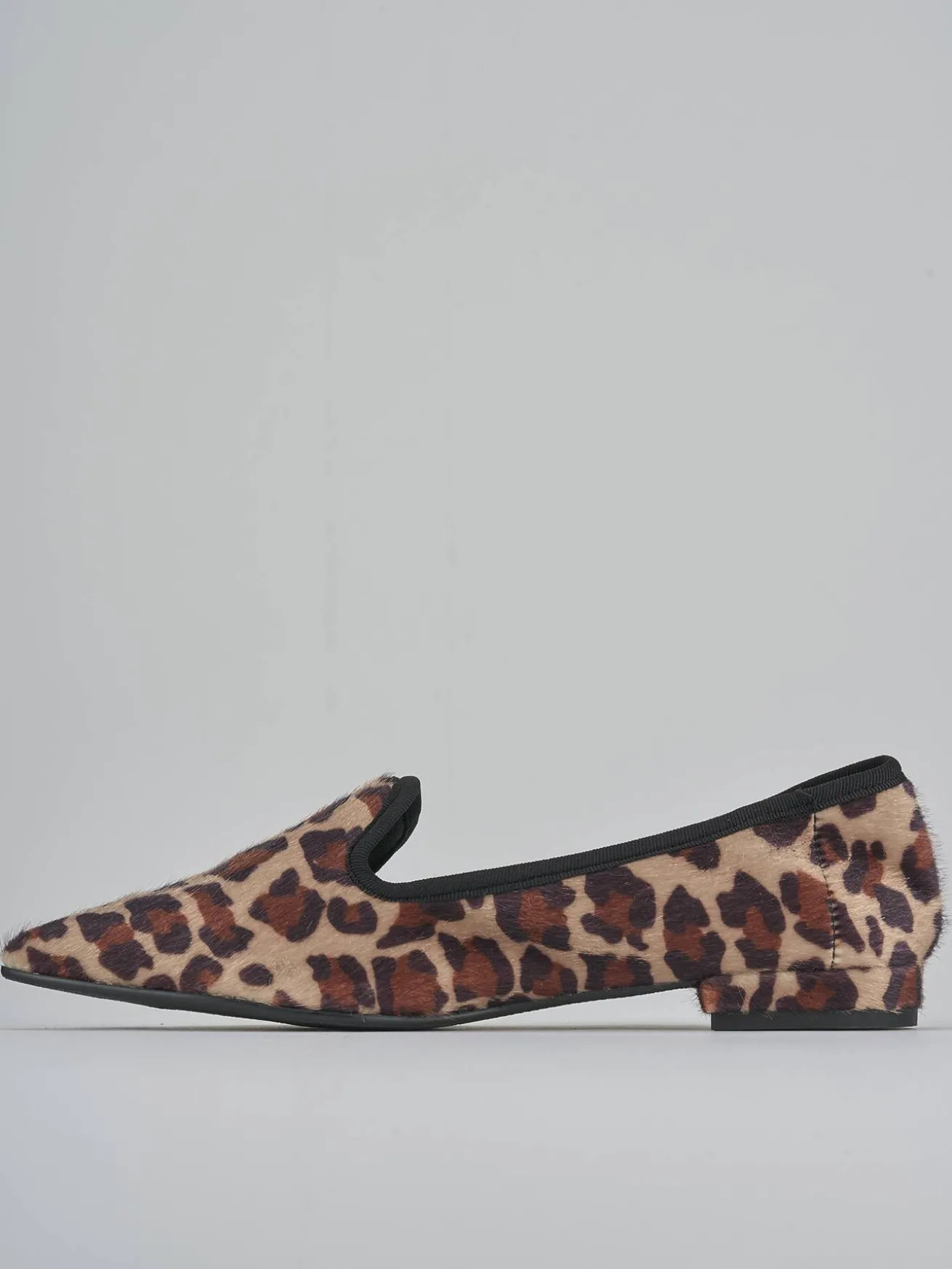 Ballerine tacco 1cm cavallino multicolor