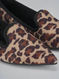 Ballerine tacco 1cm cavallino multicolor