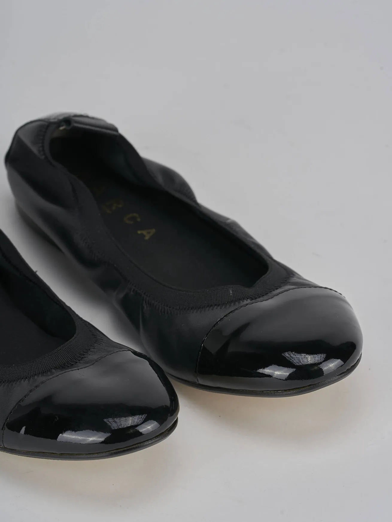 Ballerine tacco 1cm pelle nero