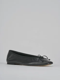Ballerine tacco 1cm pelle nero
