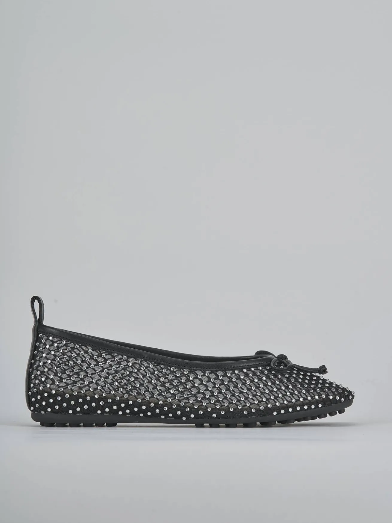 Ballerine tacco 1cm pelle nero