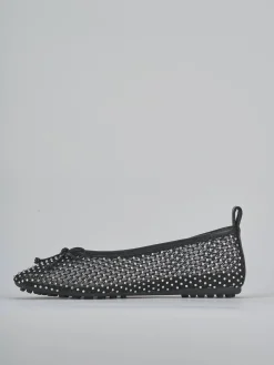 Ballerine tacco 1cm pelle nero