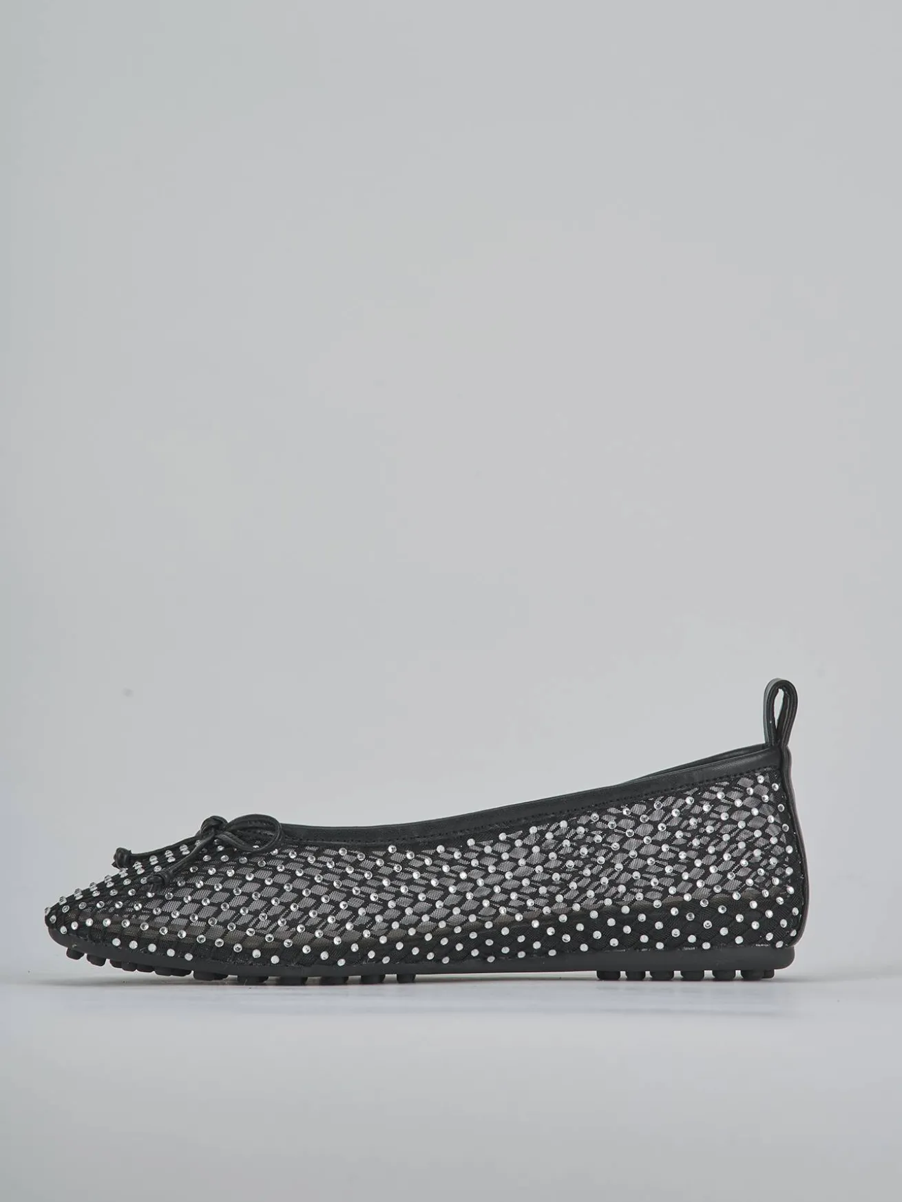 Ballerine tacco 1cm pelle nero