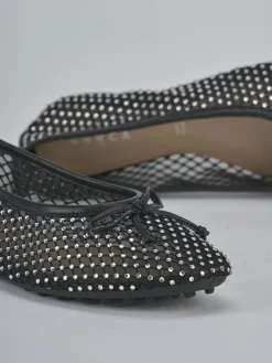 Ballerine tacco 1cm pelle nero