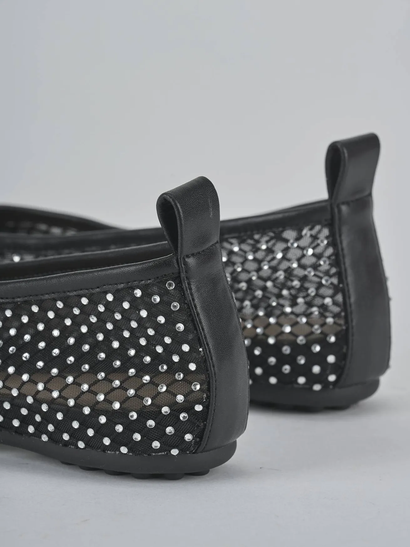 Ballerine tacco 1cm pelle nero