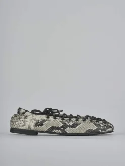 Ballerine tacco 1cm pelle beige