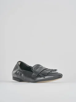 Ballerine tacco 1cm pelle nero