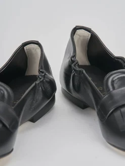 Ballerine tacco 1cm pelle nero