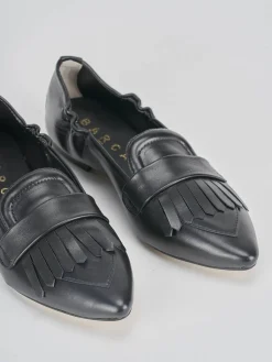 Ballerine tacco 1cm pelle nero