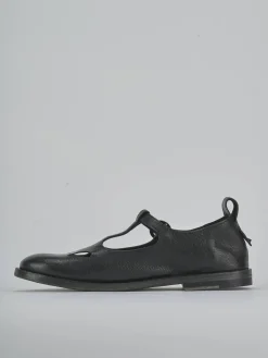 Ballerine tacco 1cm pelle nero