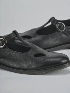 Ballerine tacco 1cm pelle nero