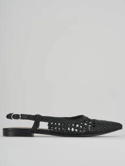 Ballerine tacco 1cm pelle nero