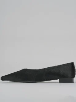 Ballerine tacco 1cm pelle nero