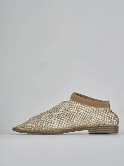 Ballerine tacco 1cm pelle beige