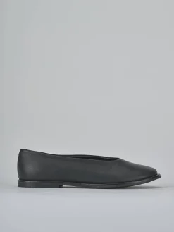 Ballerine tacco 1cm pelle nero
