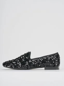 Ballerine tacco 1cm pelle nero
