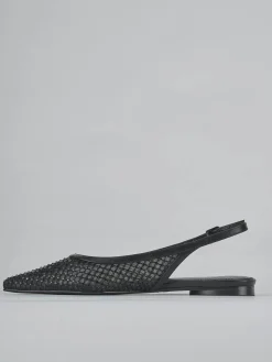 Ballerine tacco 1cm pelle nero