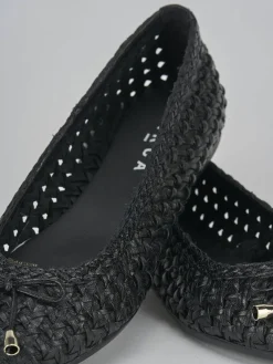 Ballerine tacco 1cm pelle nero