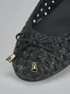 Ballerine tacco 1cm pelle nero