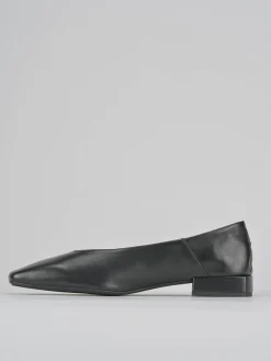 Ballerine tacco 2cm pelle nero