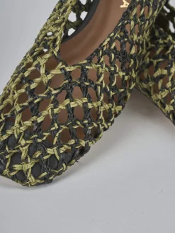 Ballerine tacco 1cm pelle nero