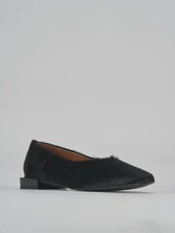 Ballerine tacco 1cm pelle nero