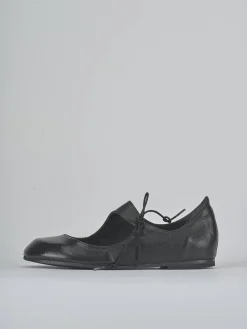 Ballerine tacco 1cm pelle nero