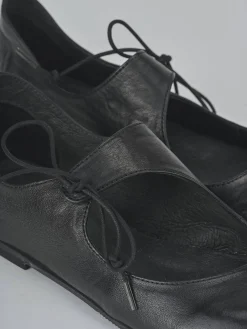 Ballerine tacco 1cm pelle nero