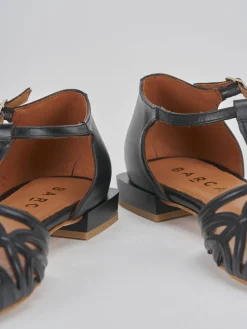 Ballerine tacco 1cm pelle nero