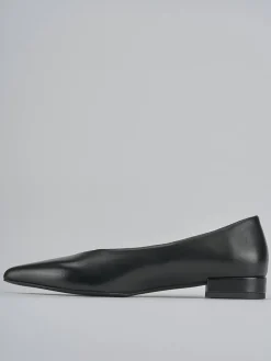 Ballerine tacco 2cm pelle nero