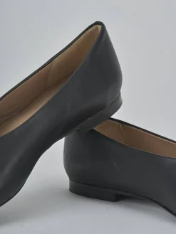 Ballerine tacco 1cm pelle nero
