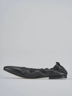 Ballerine tacco 1cm pelle nero