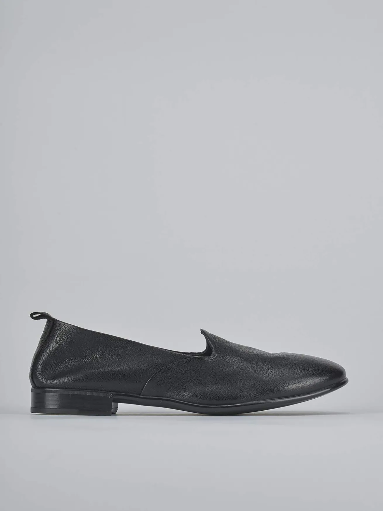 Ballerine tacco 1cm pelle nero