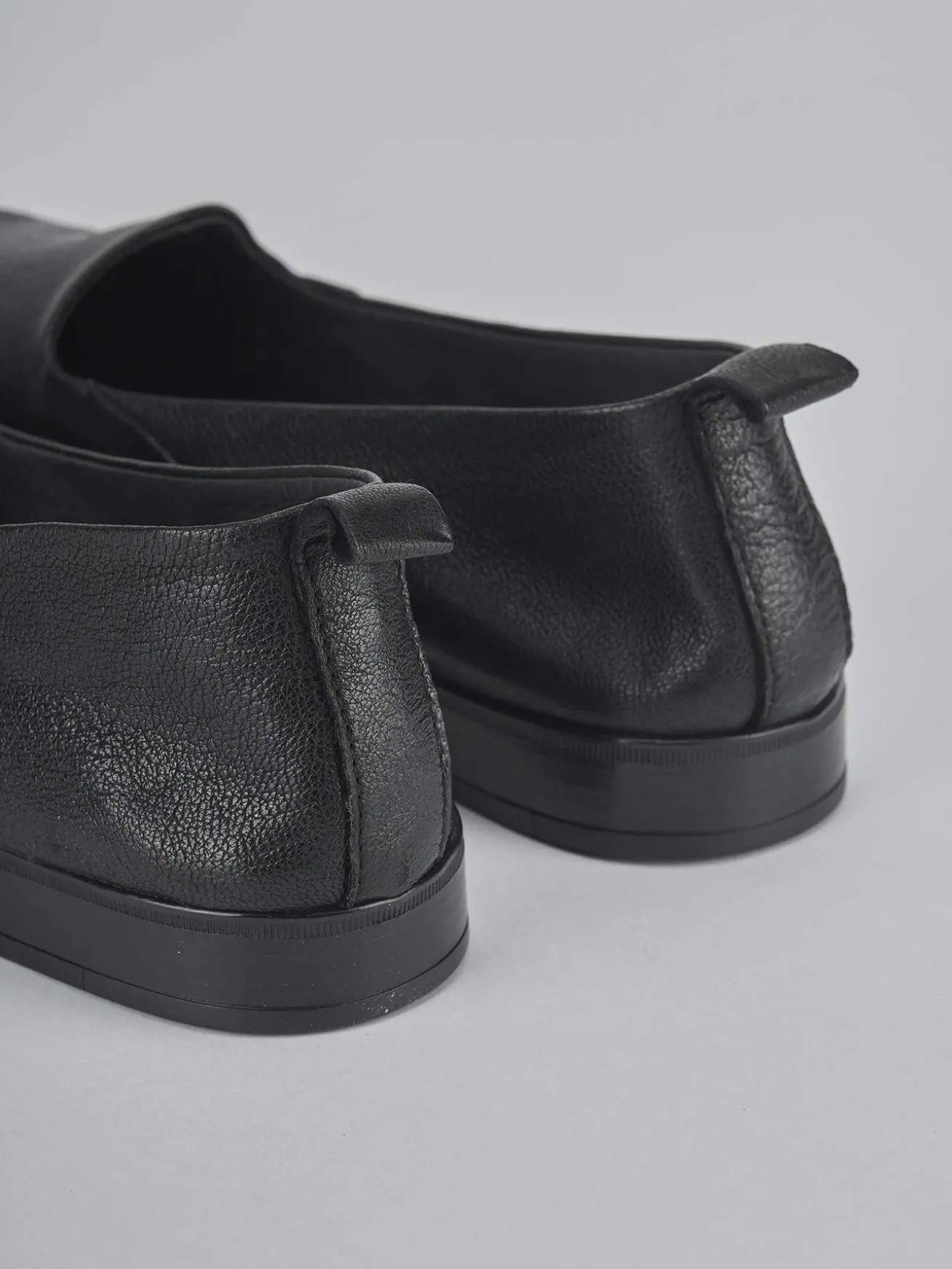 Ballerine tacco 1cm pelle nero