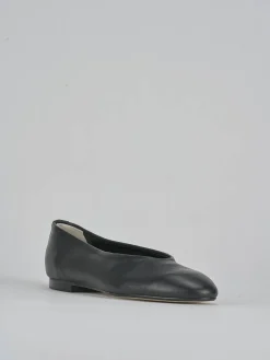 Ballerine tacco 1cm pelle nero