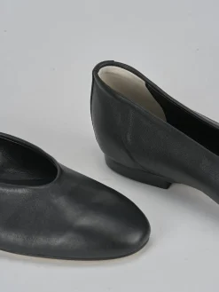Ballerine tacco 1cm pelle nero