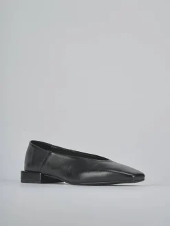 Ballerine tacco 2cm pelle nero