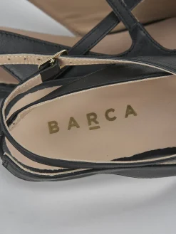 Ballerine tacco 1cm pelle nero