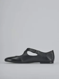 Ballerine tacco 1cm pelle nero