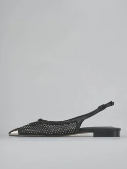 Ballerine tacco 1cm pelle nero