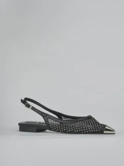 Ballerine tacco 1cm pelle nero